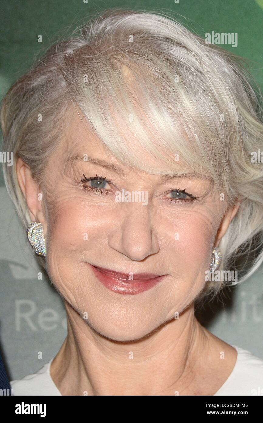 January 9, 2018, West Hollywood, CA, USA: LOS ANGELES - JAN 19:  Helen Mirren at the ''The Leisure Seeker'' Premiere at Pacific Design Center on January 19, 2018 in West Hollywood, CA (Credit Image: © Kay Blake/ZUMA Wire) Stock Photo