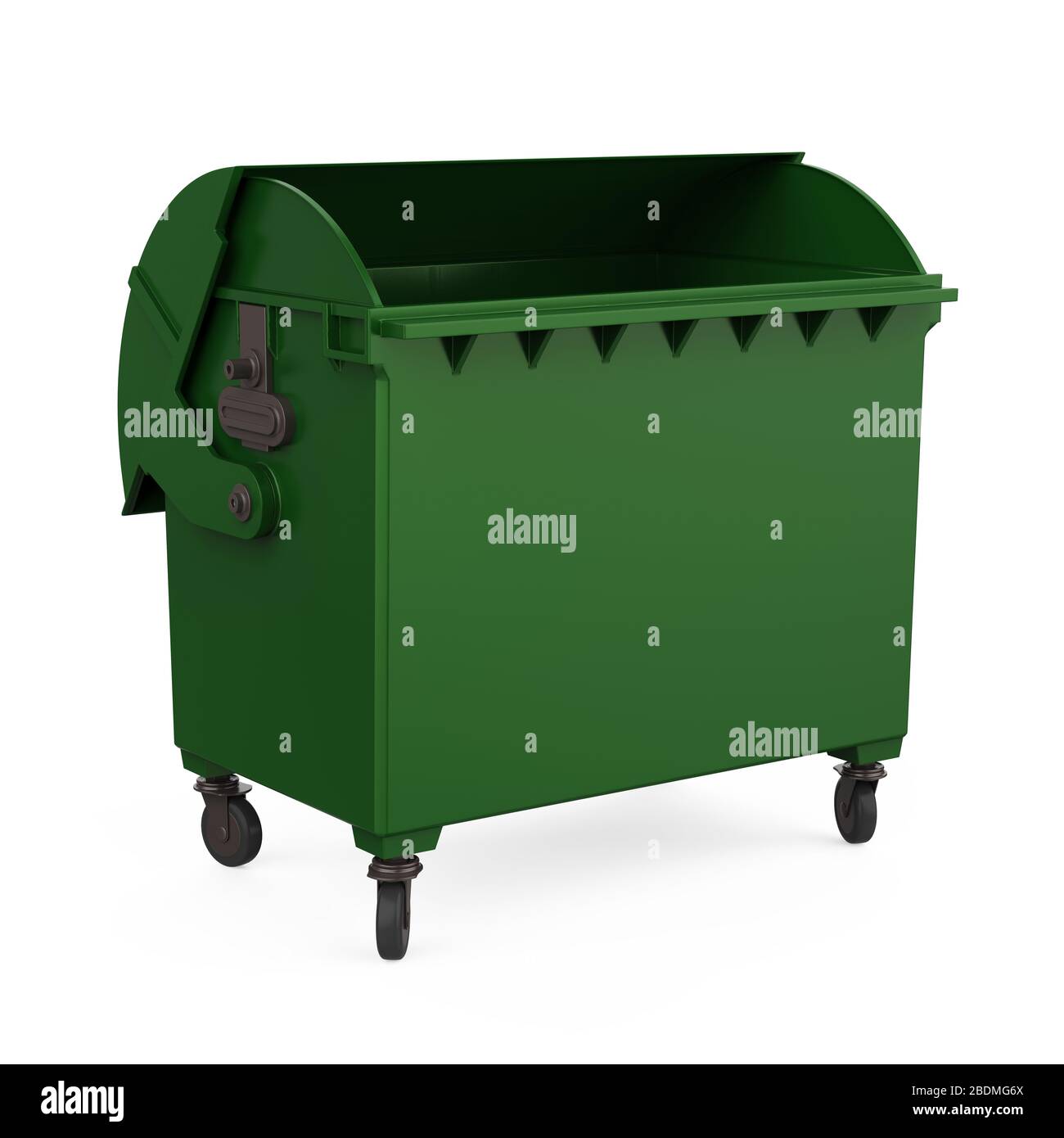 Garbage Dumpster Isolated Stock Photo Alamy