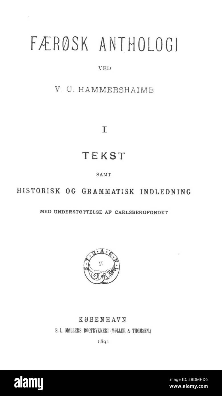 Hammershaimb Anthologi 1891 Stock Photo Alamy hammershaimb-anthologi-1891-stock-photo-alamy