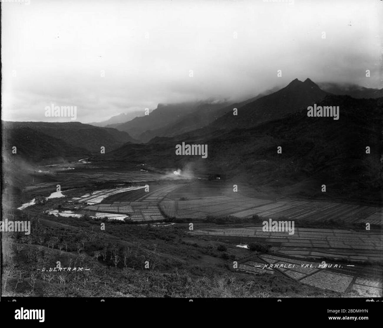 Hanalei Valley (1 Stock Photo Alamy