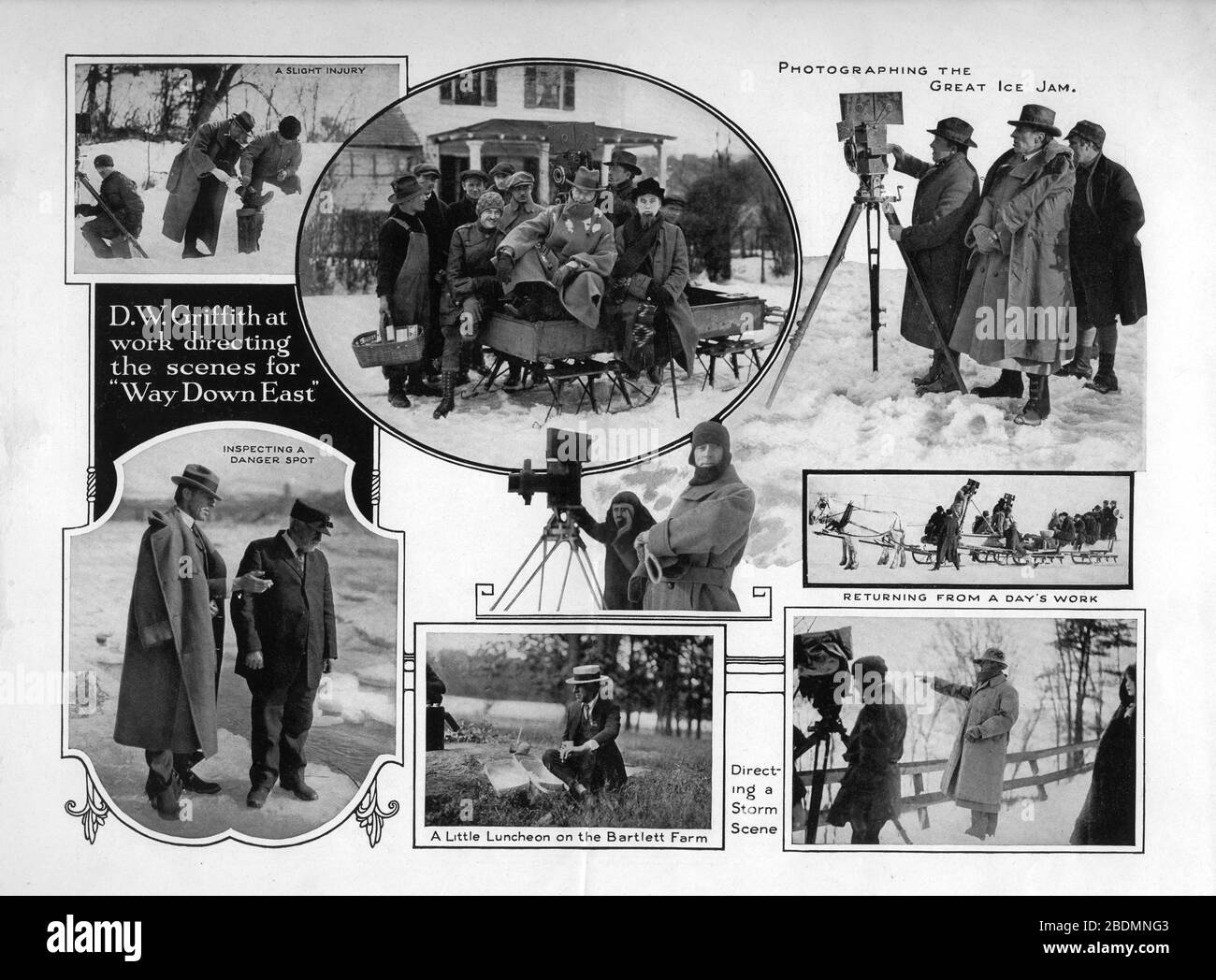 LILLIAN GISH and RICHARD BARTHELMESS in WAY DOWN EAST 1920 director D