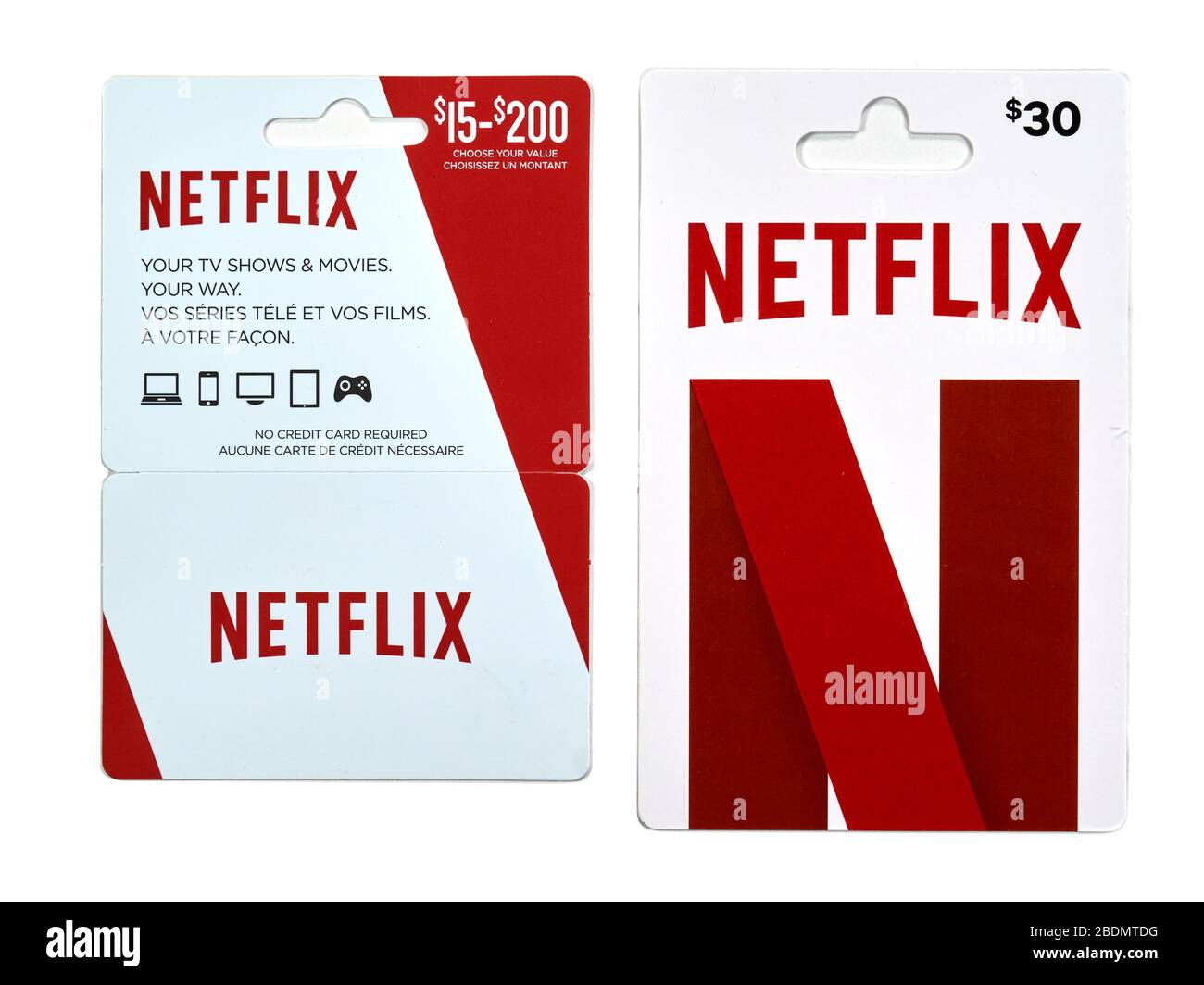 Netflix gift cards hi-res stock photography and images - Alamy
