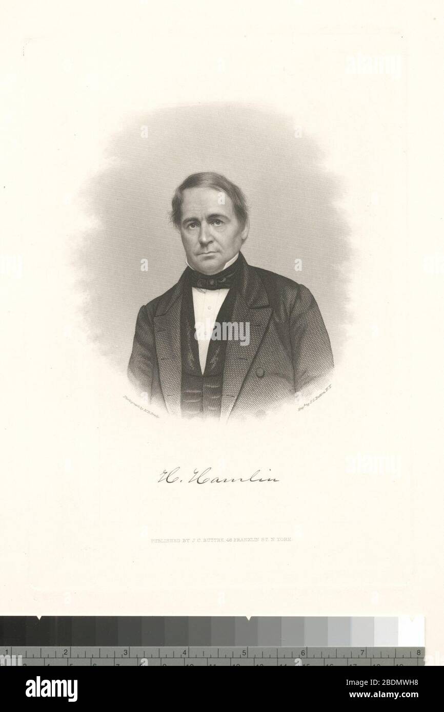 Hannibal Hamlin Stock Photo