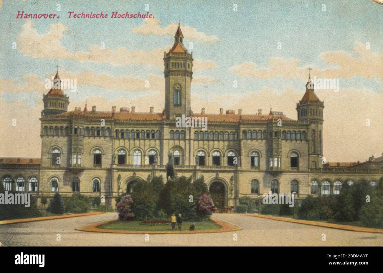 Hannover Niedersachsen Technische Hochschule Stock Photo Alamy