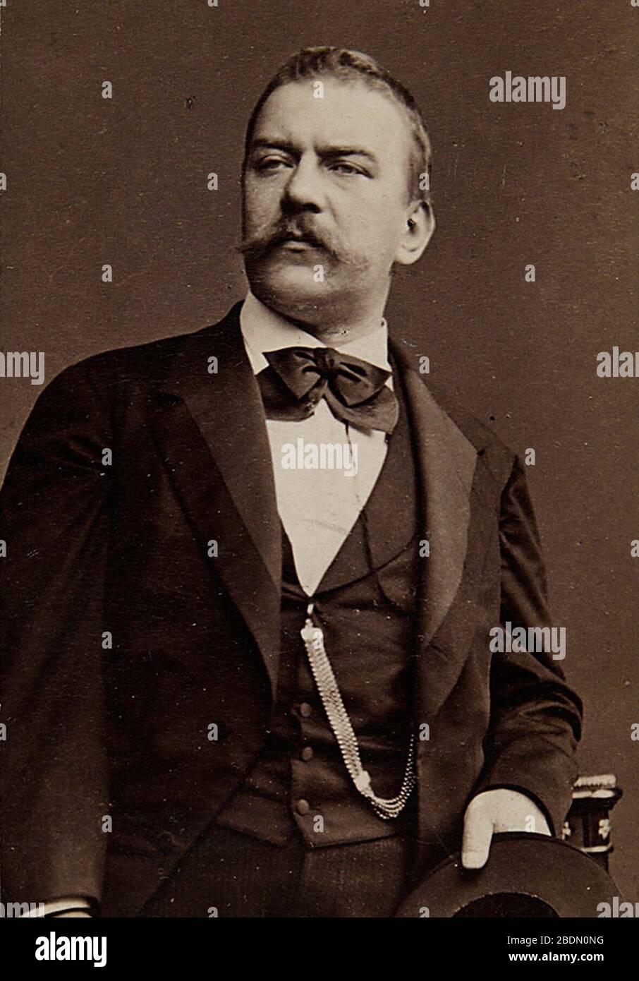 Hans Freiherr von Rokitansky (1835-1909). Stock Photo