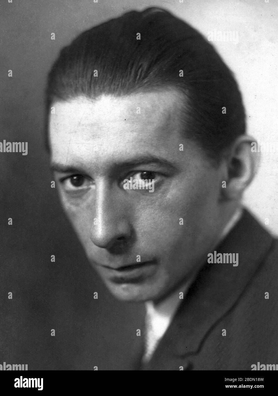 Hans Haustein 1925 B. Stock Photo