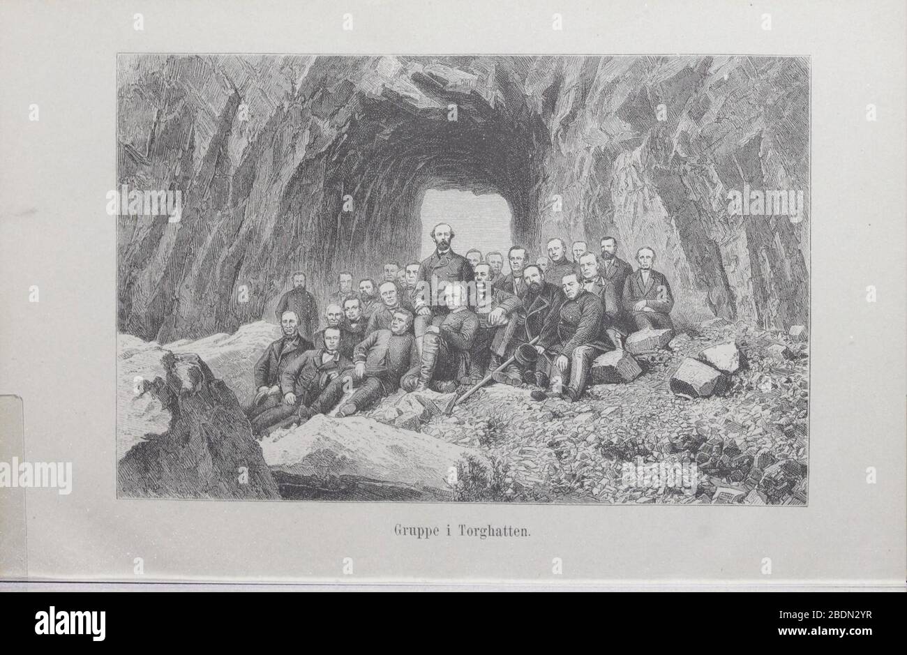 Hans Majestæt kong Oscar II.'s Reise i Nordland og Finmarken Aar 1873 Stock Photo