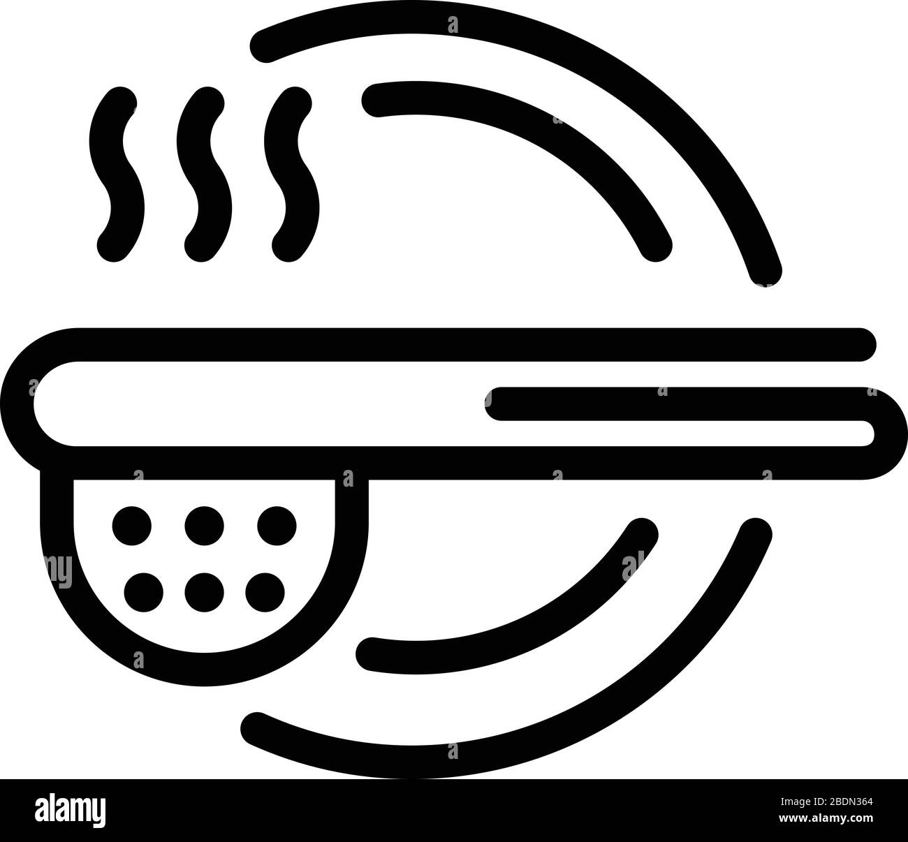 Tea infuser icon hi-res stock photography and images - Alamy