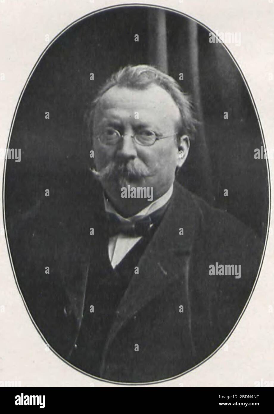 Hans Rumsch Porträt. Stock Photo