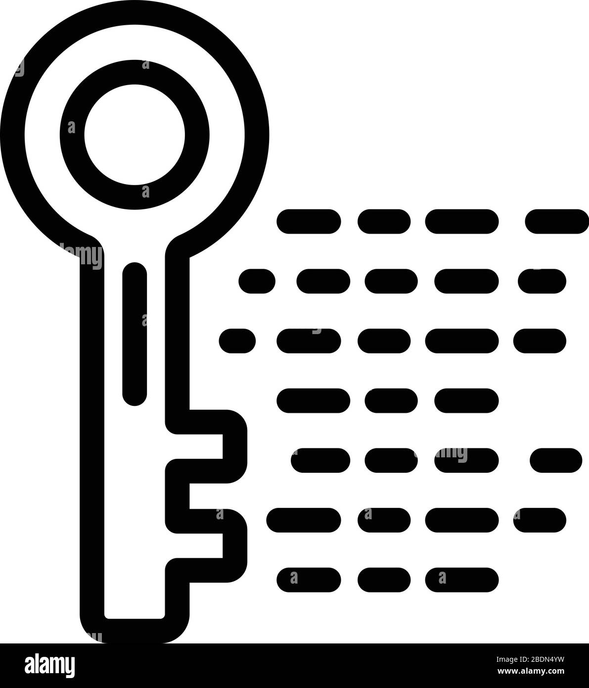 Fraud key icon, outline style Stock Vector Image & Art - Alamy
