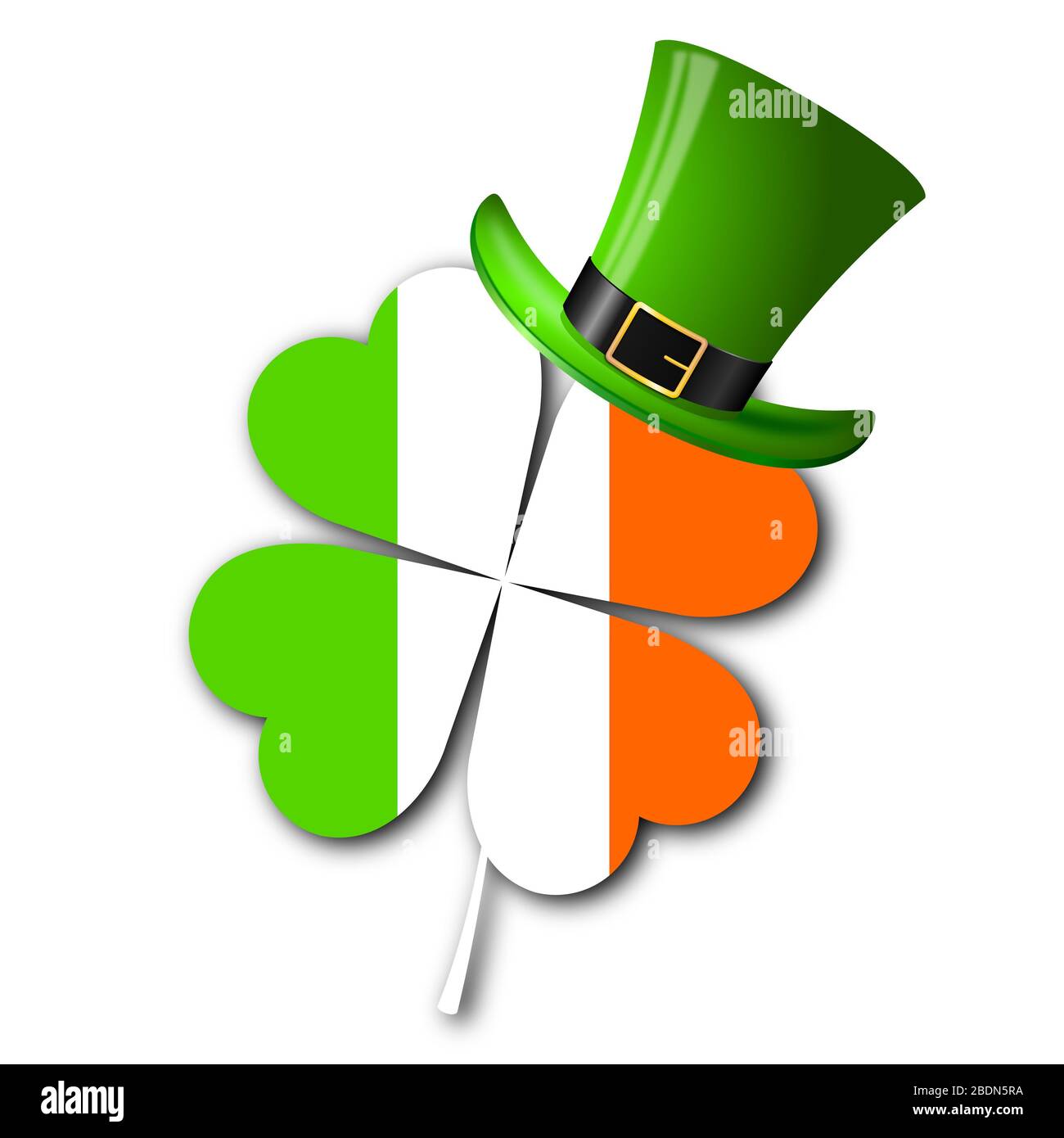 St Patricks Flag Hat St Patricks Flag Hat