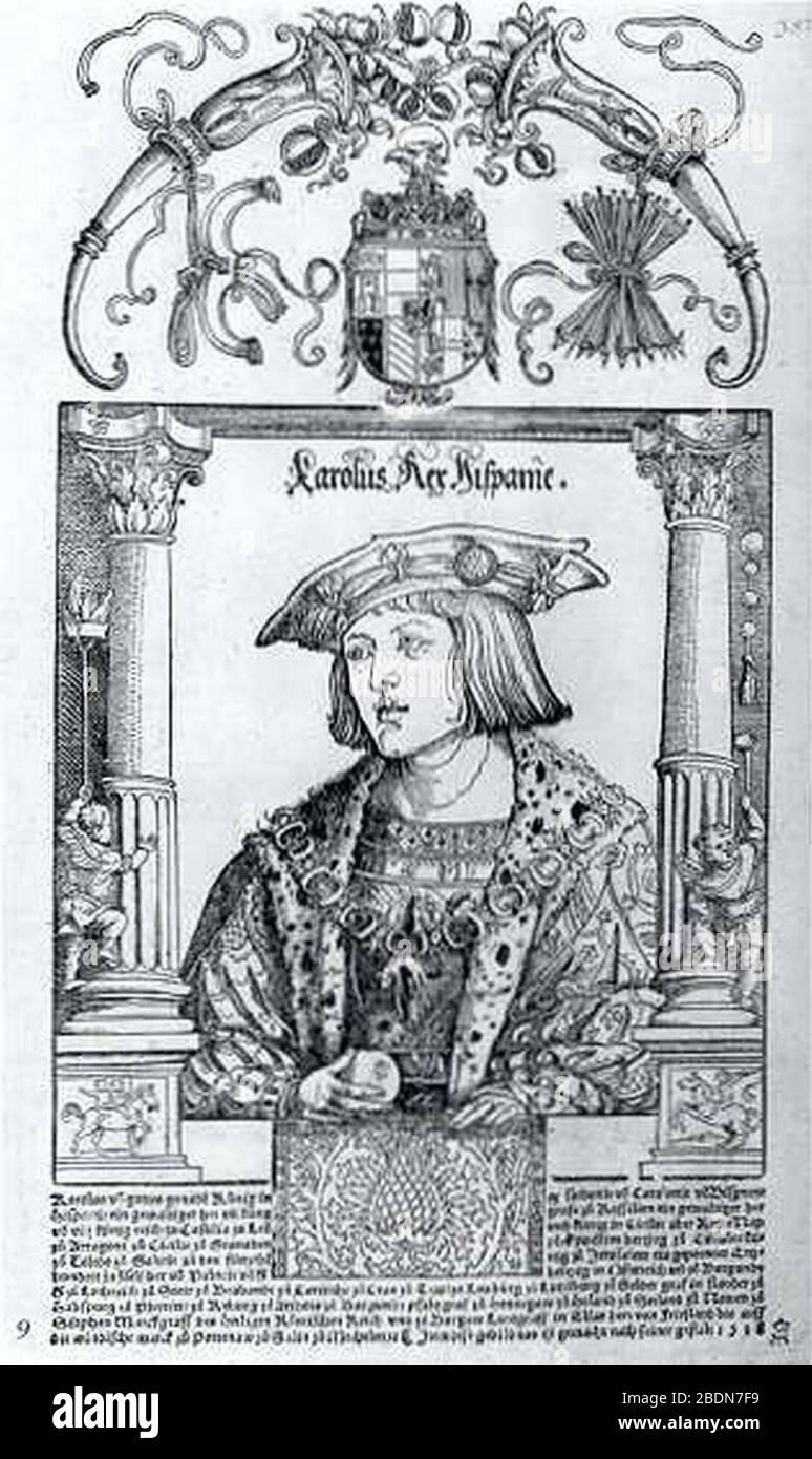 Hans Weiditz Kaiser Karl V Stock Photo Alamy