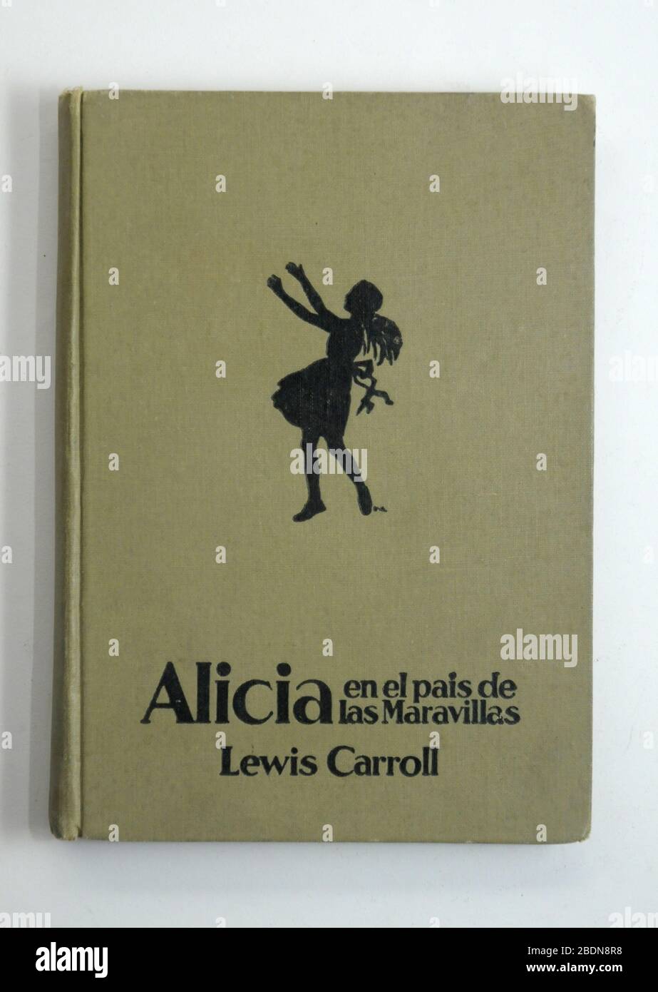 Alicia en el pais de la maravillas, by Lewis Carroll, ilustracion, Lola Anglada, vintage edition, Alice in Wonderland Stock Photo