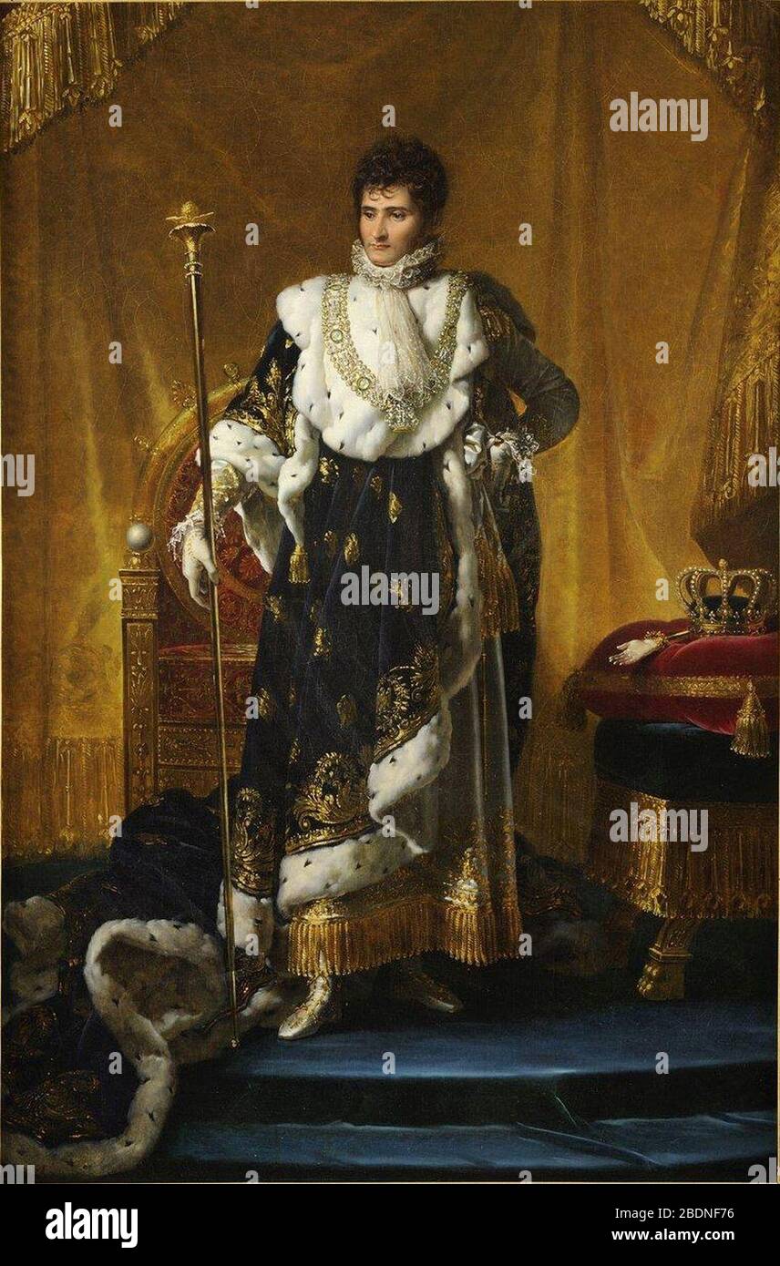 King Jerome Bonaparte. Stock Photo