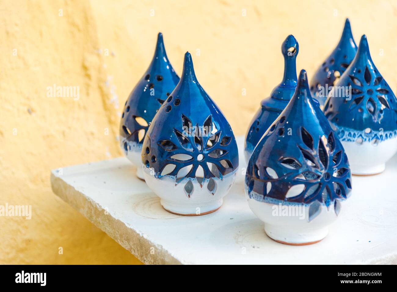 Beautiful handmade pottery. Art / craftmanship concept Stock Photo Alamy