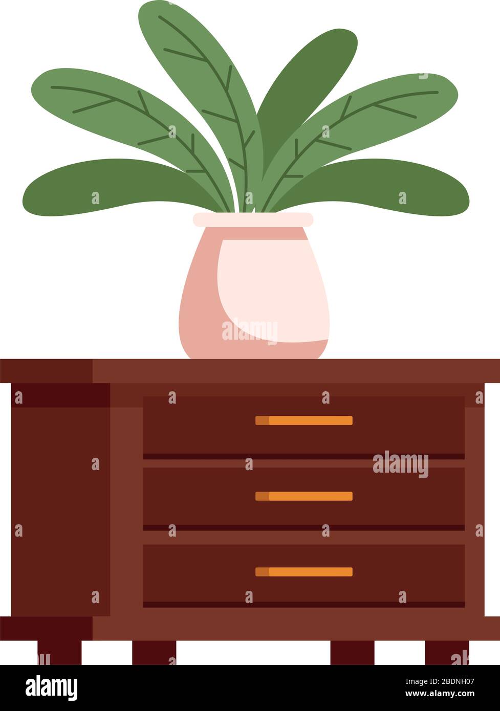 house plant in ceramic pot icon Stock Vector Image & Art - Alamy