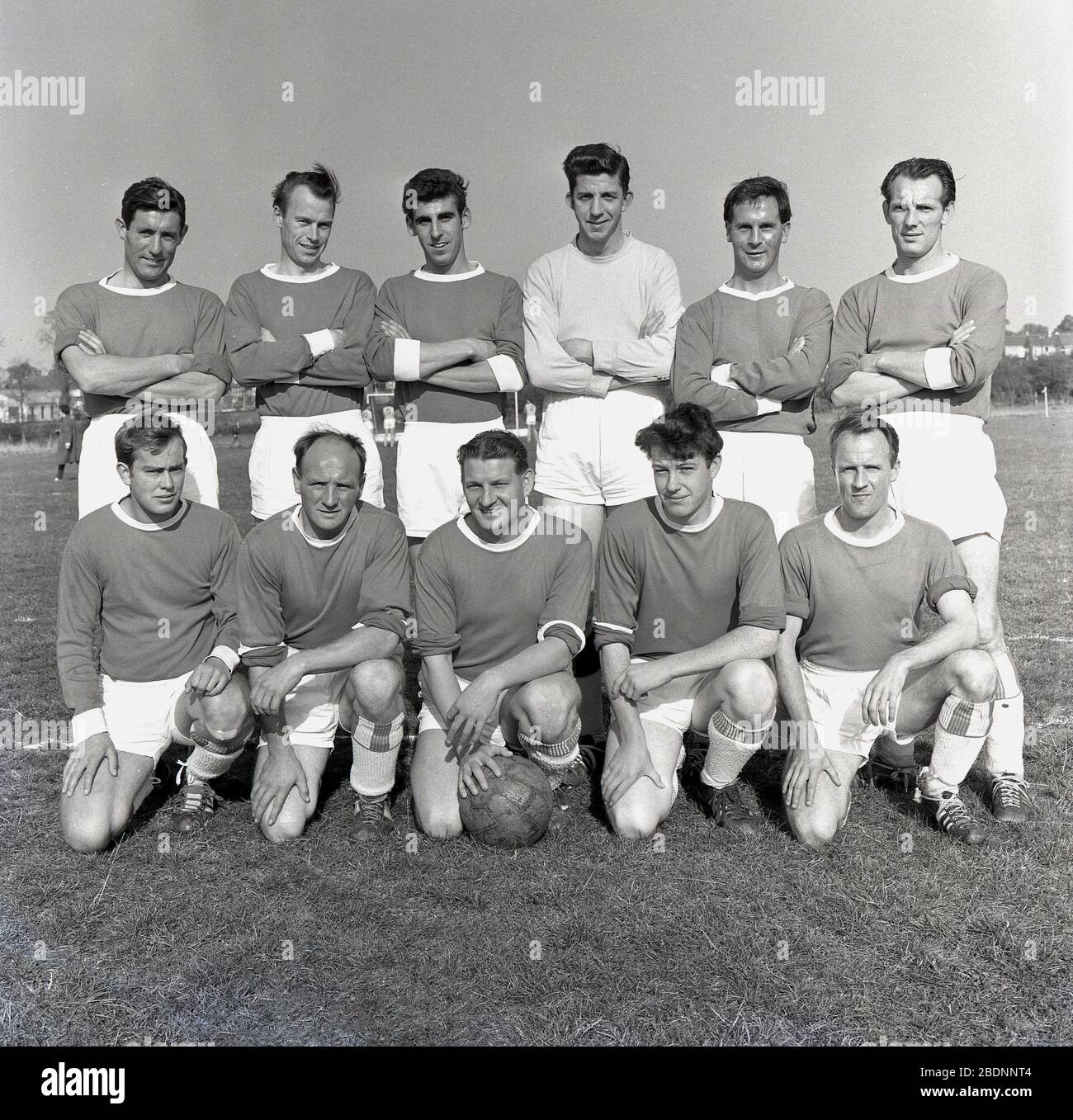 East London FC players pose for a team photo - East London (blue) vs Bow  Young Prince - Hackney & Leyton Sunday League Football at South Marsh,  Hackney Marshes, London - 10/10/10 Stock Photo - Alamy