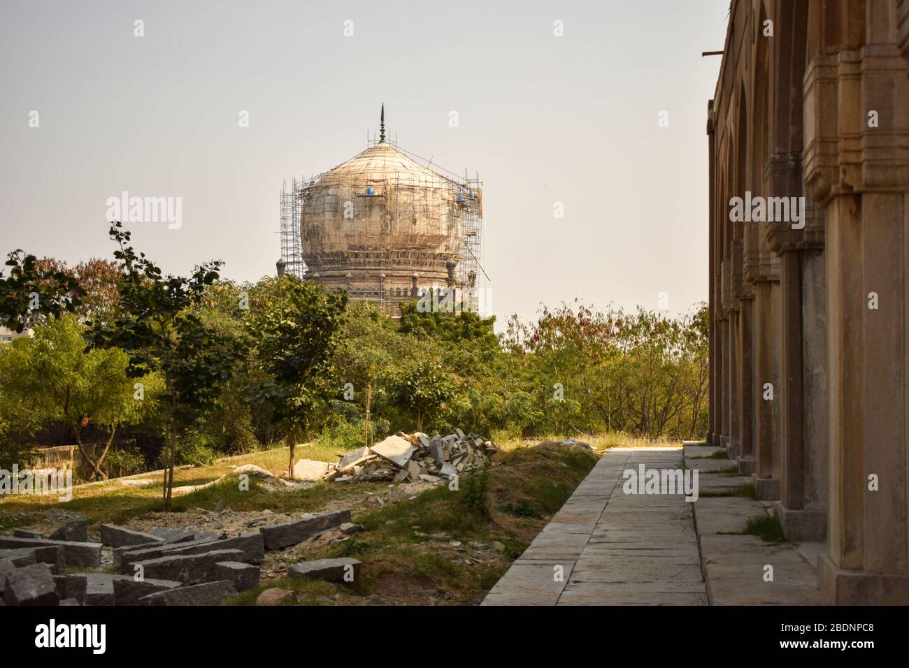 Tombs of qutb shahi dynasty hi-res stock photography and images - Alamy