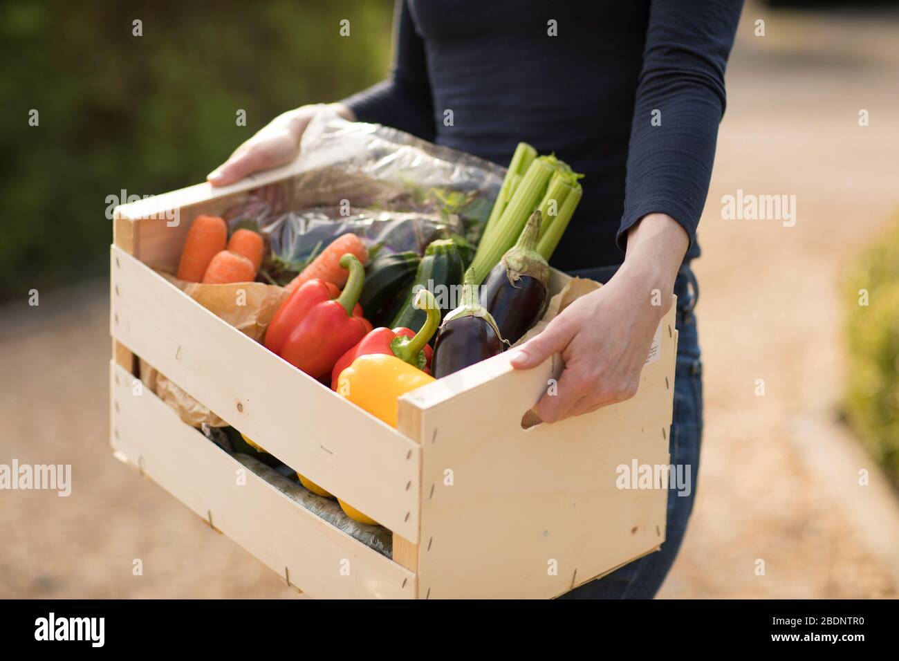 Vegetable box delivery hires stock photography and images Alamy