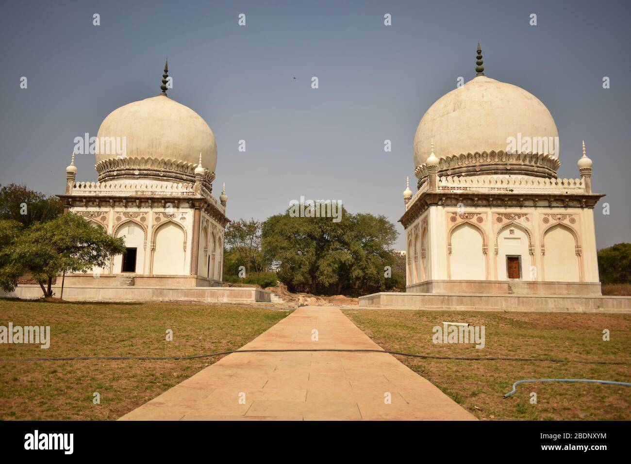 Sultan Quli Qutb Mulk's tomb was built in 1543. Seven Tombs Stock Photography Image Stock Photo