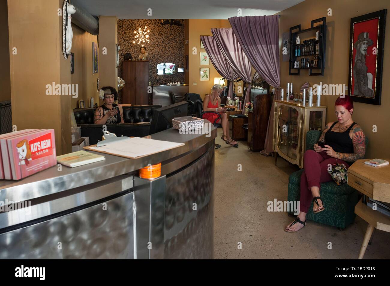 Salon usa hi-res stock photography and images - Alamy