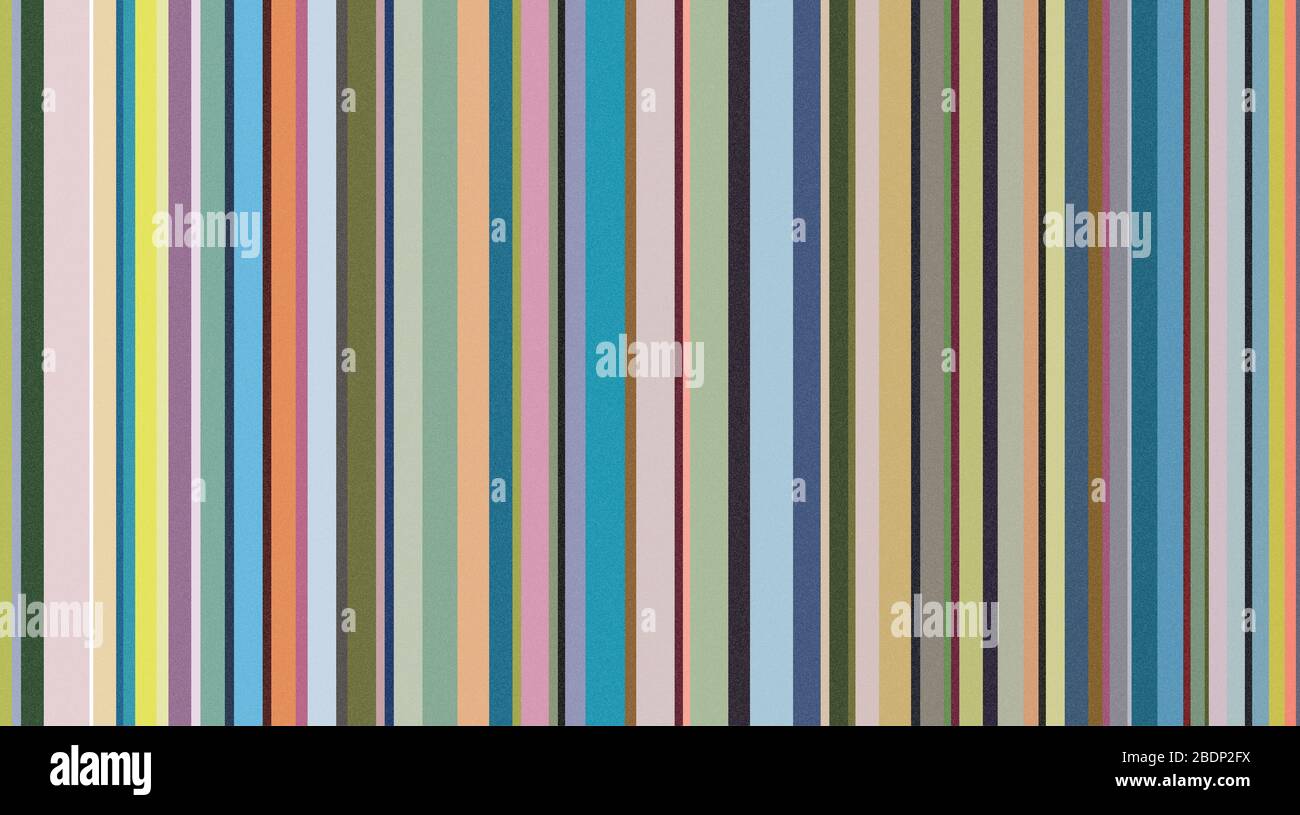 Retro style multicolor vertical stripes background/texture. Vintage colors. Large size pattern design for banner, poster, card, postcard, cover, busin Stock Photo