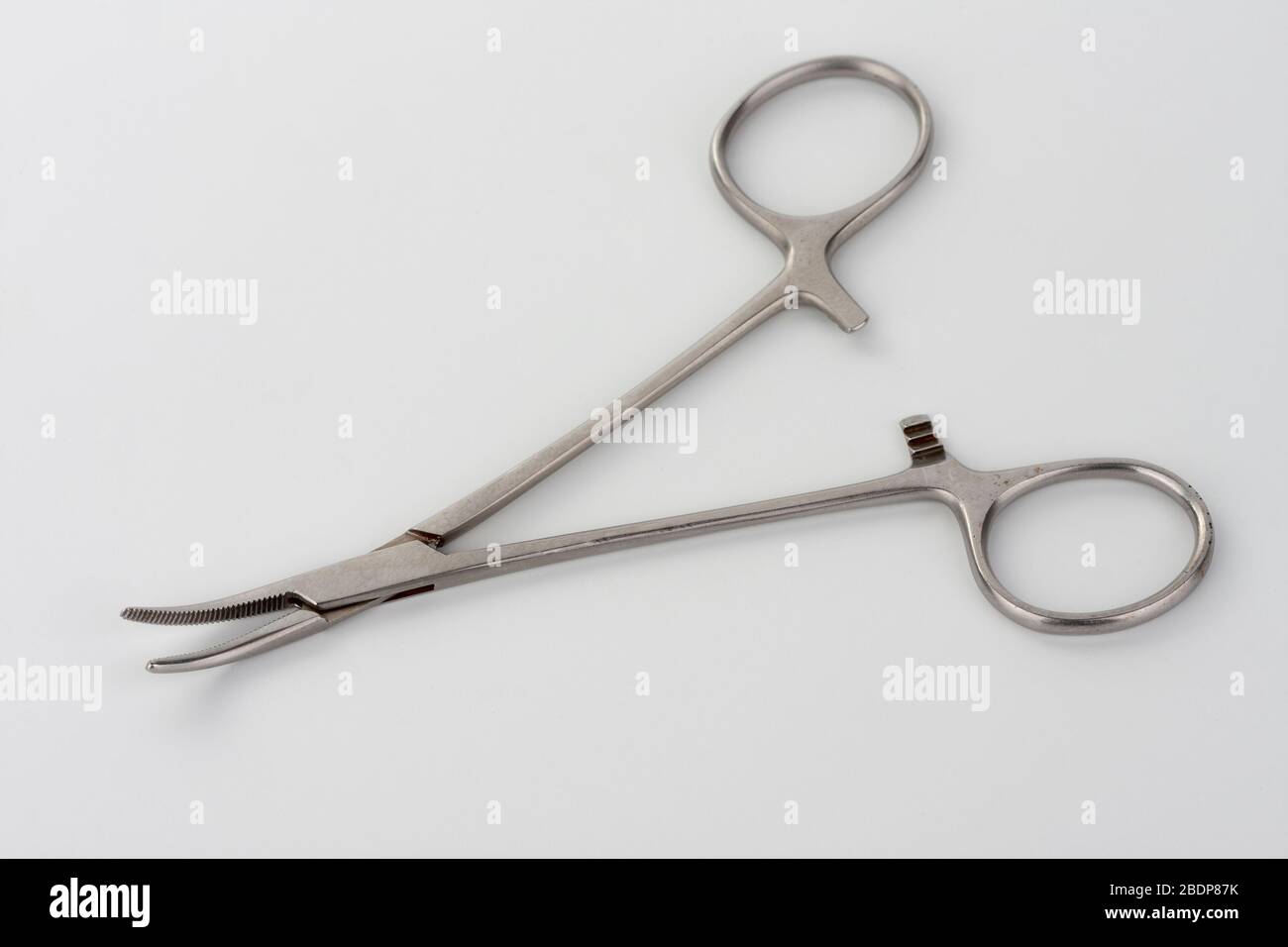 Mosquito Forceps , hemostatic forceps designed for controlling bleeding
