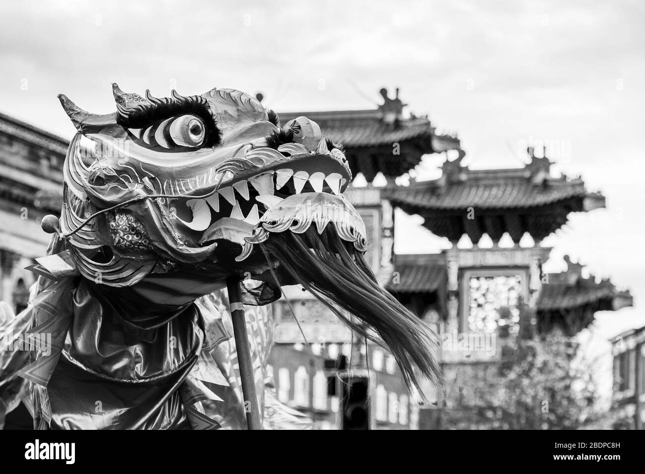 Chinese new year Black and White Stock Photos & Images - Alamy