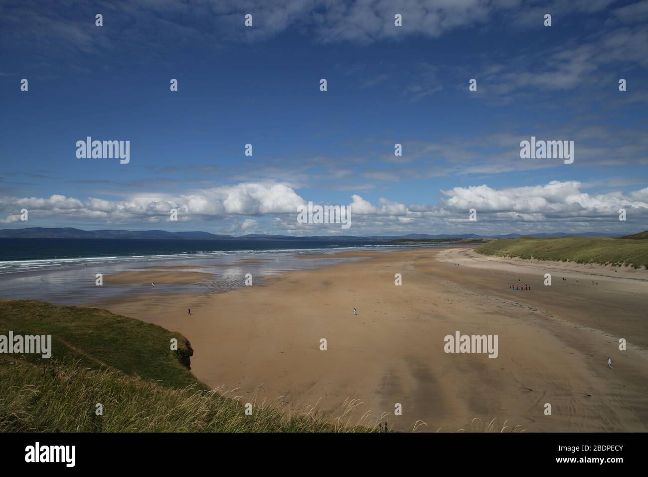 Bundoran beach on a sunny day, County Donegal, Ireland Stock Photo