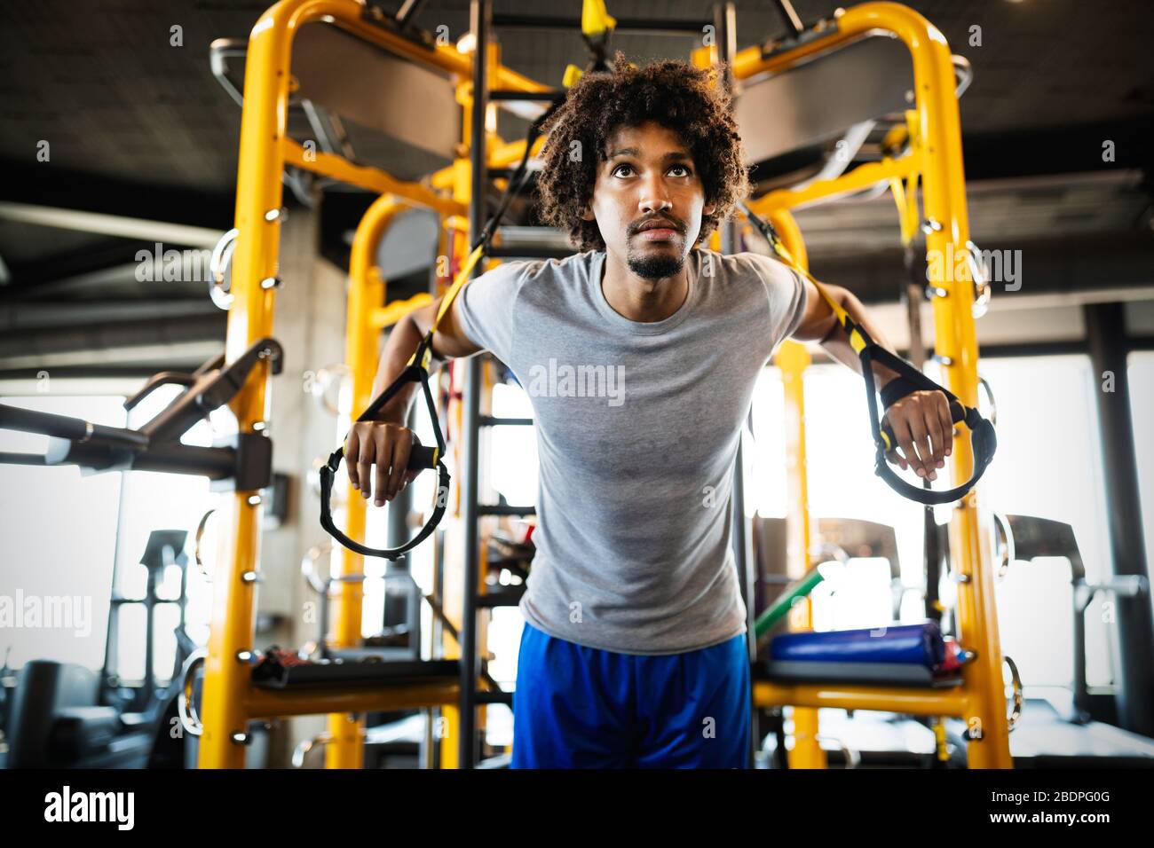 Trx gym equipment hi-res stock photography and images - Page 2 - Alamy