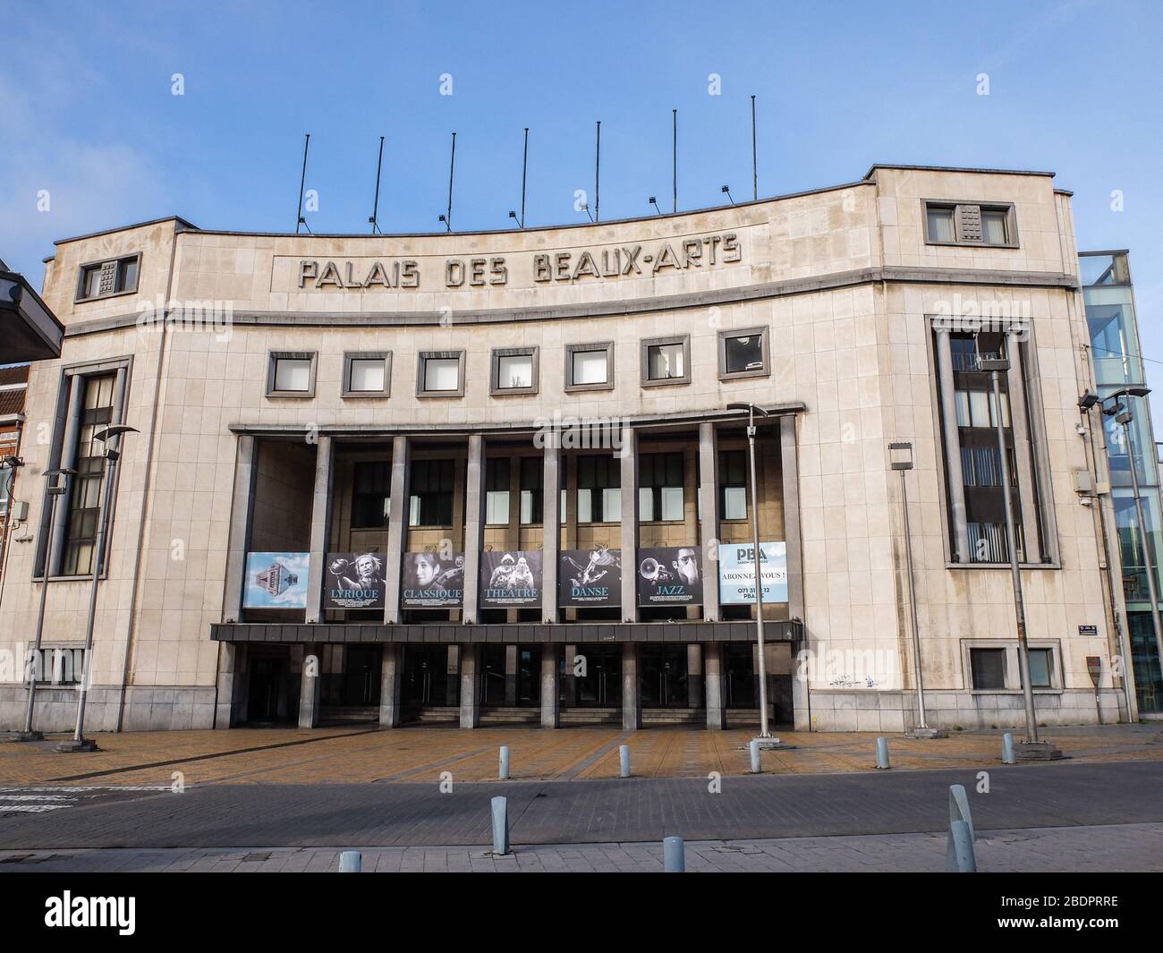le Palais des BeauxArts de Charleroi, salle de spectacle et musée