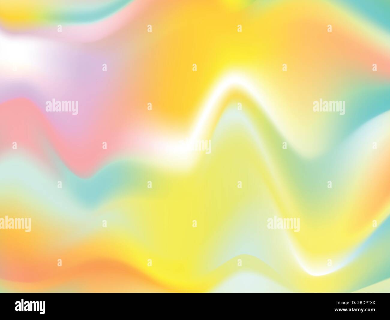 Vector Modern Minimal Vibrant Wave Fluid Background Stock Vector