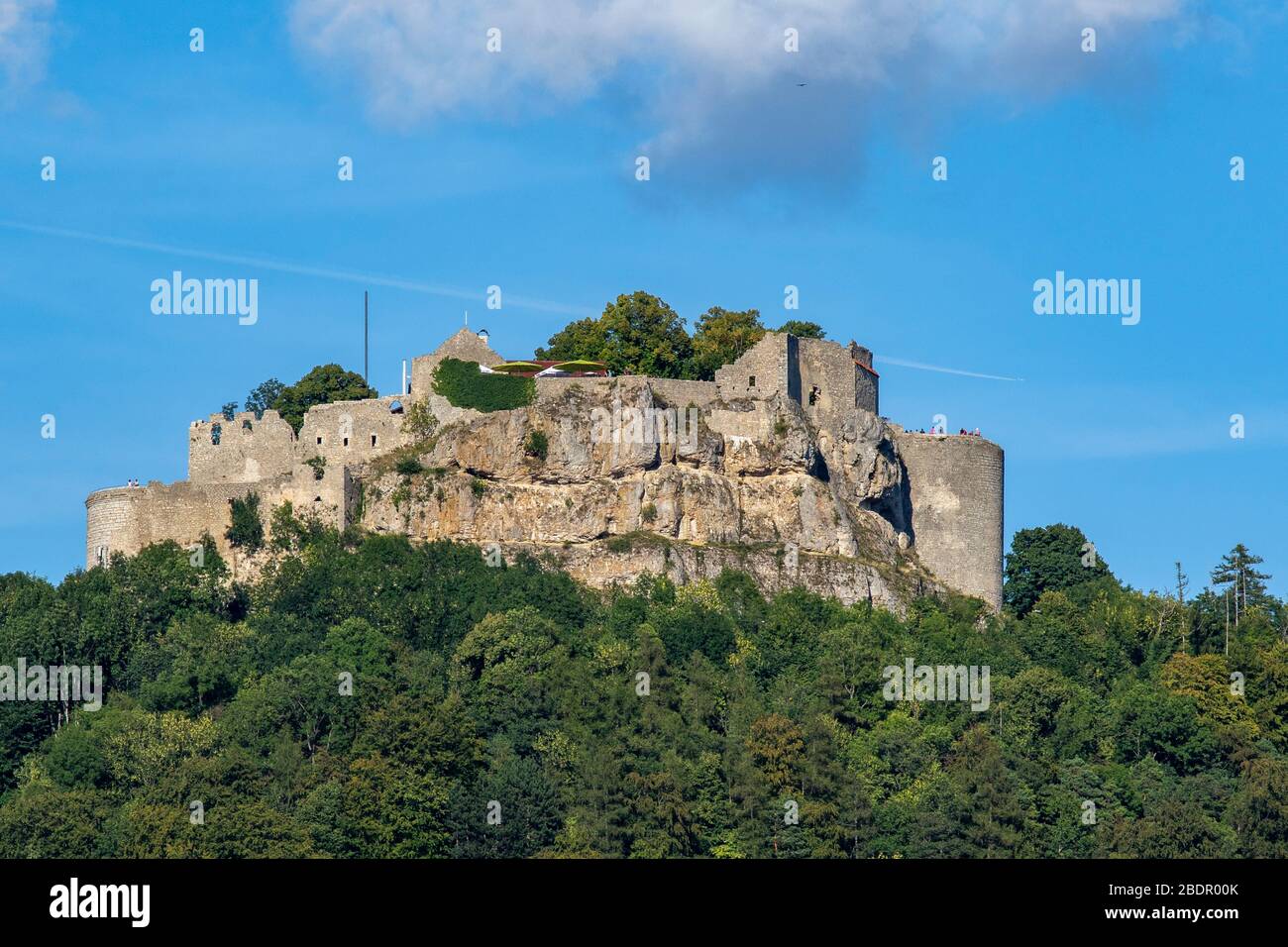 Burg Hohenneuffen, Schwäbische Alb, Deutschland Stock Photo - Alamy