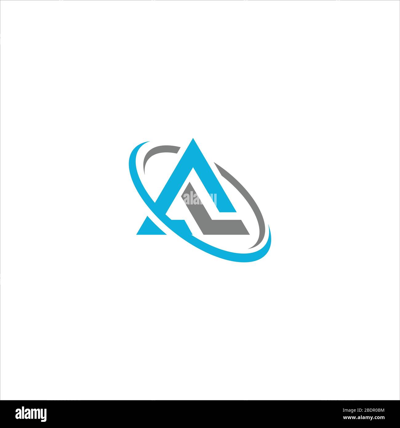 Initial letter la logo or al logo vector design template Stock Vector ...
