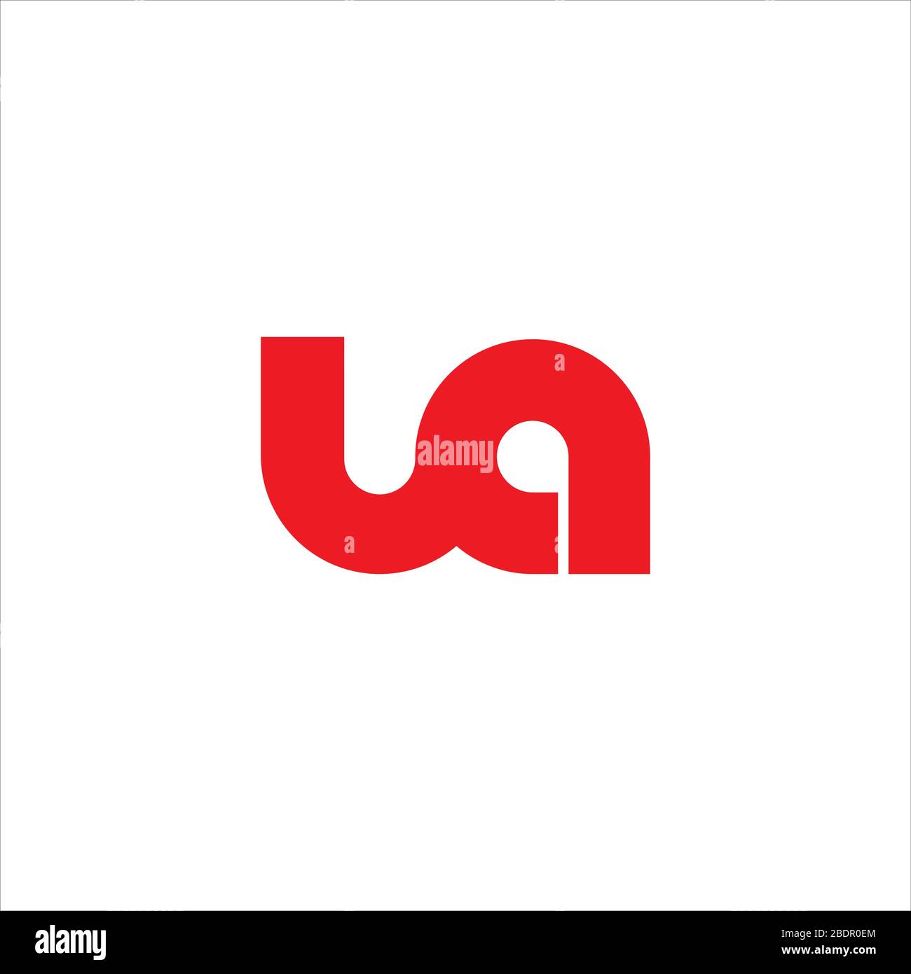 Initial letter la logo or al logo vector design template Stock Vector ...