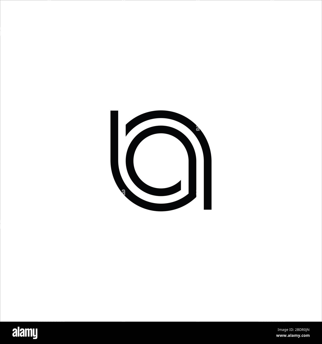 Initial letter la logo or al logo vector design template Stock Vector ...