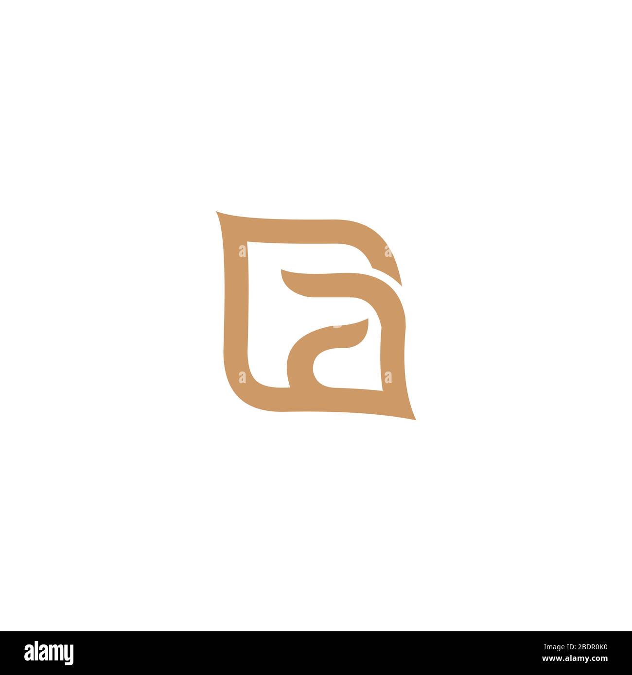 Initial letter la logo or al logo vector design template Stock Vector