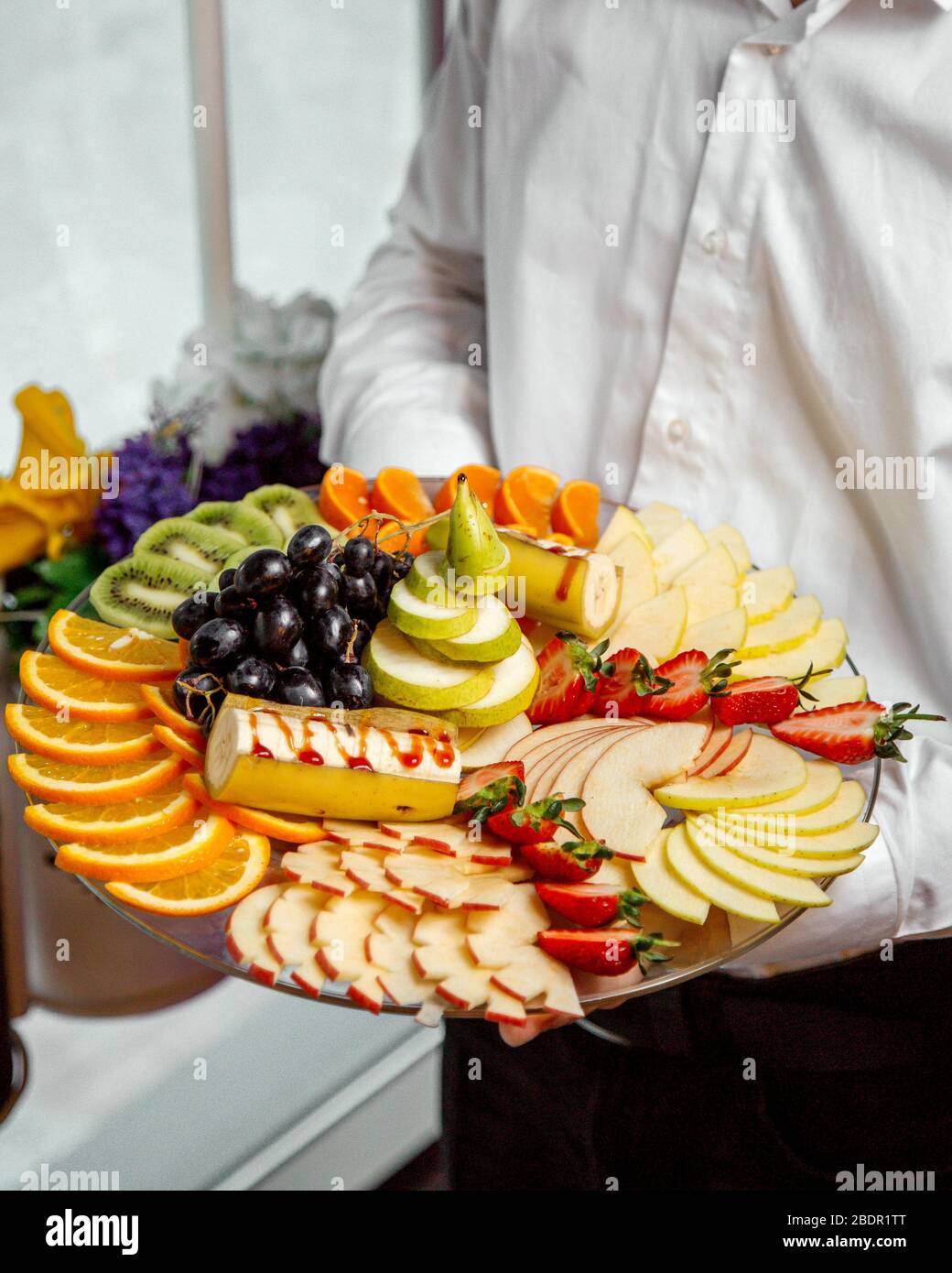 Mixed fruit salad bowl hi-res stock photography and images - Alamy