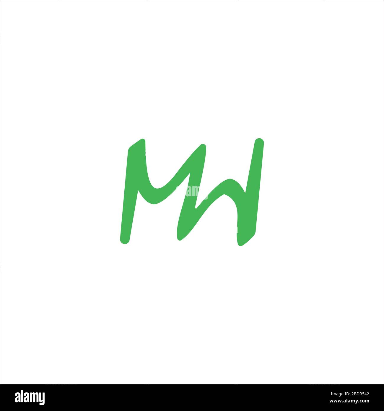 Initial letter mw logo or wm logo vector design template Stock Vector ...