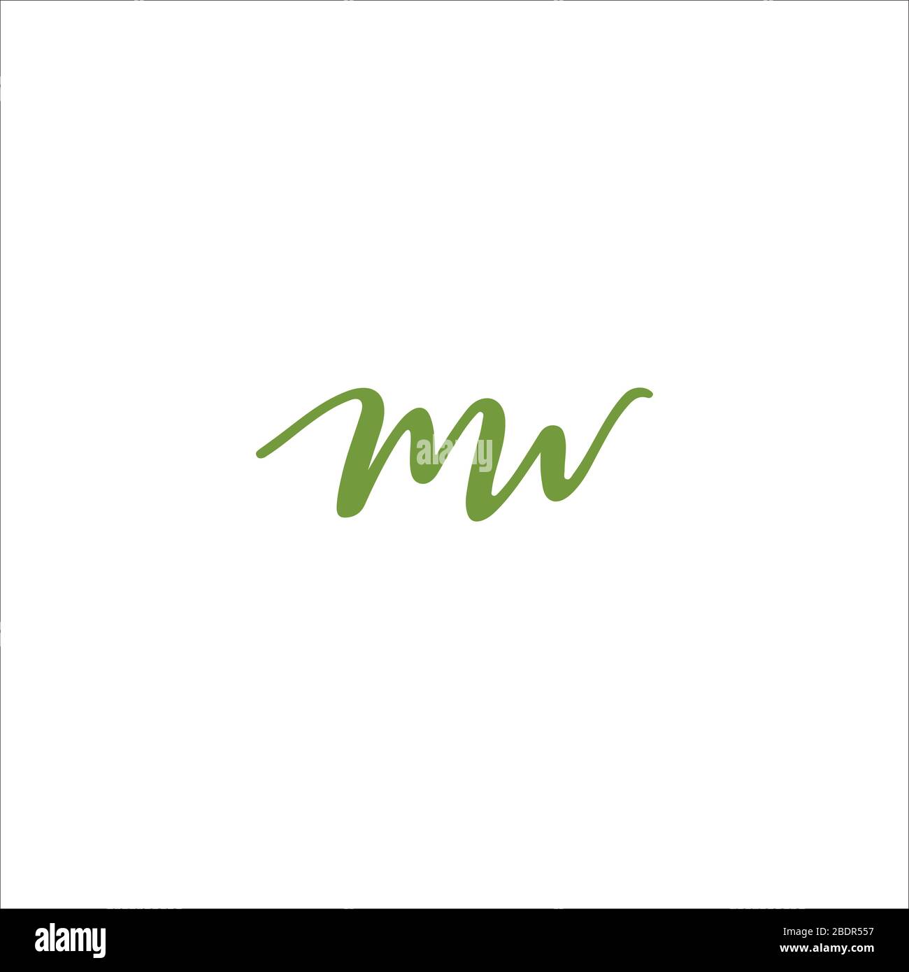 Initial letter mw logo or wm logo vector design template Stock Vector ...