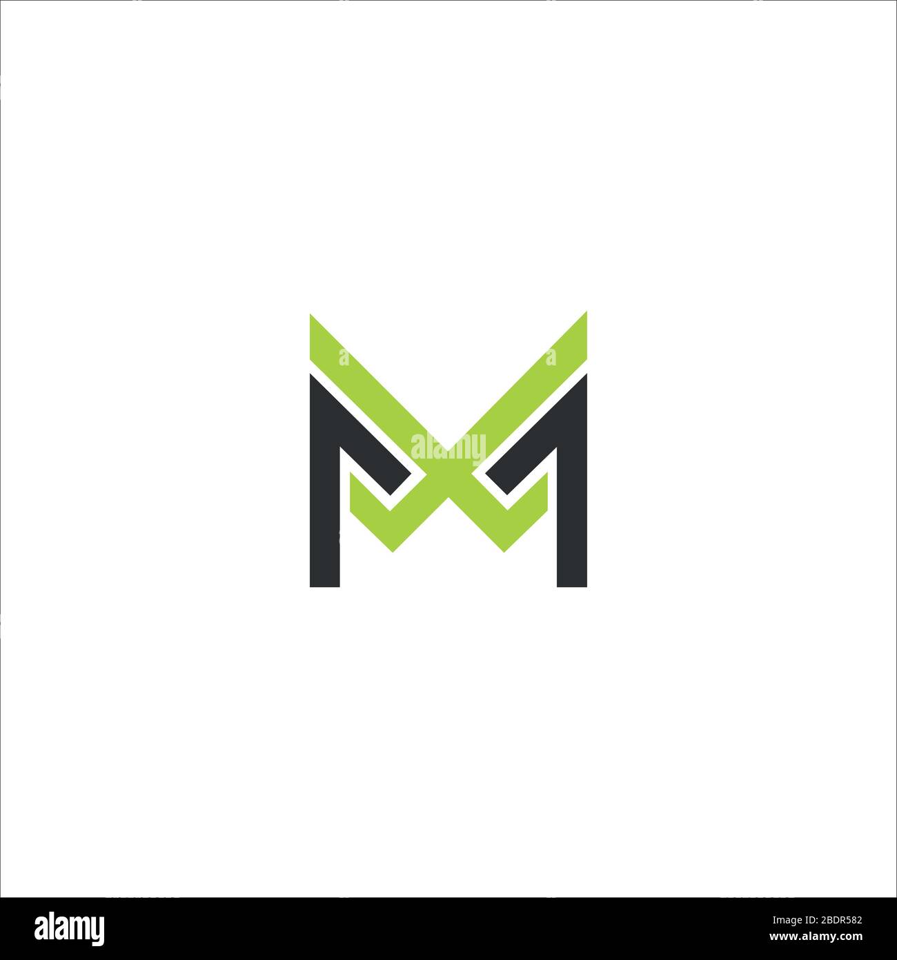 Initial letter mw logo or wm logo vector design template Stock Vector ...