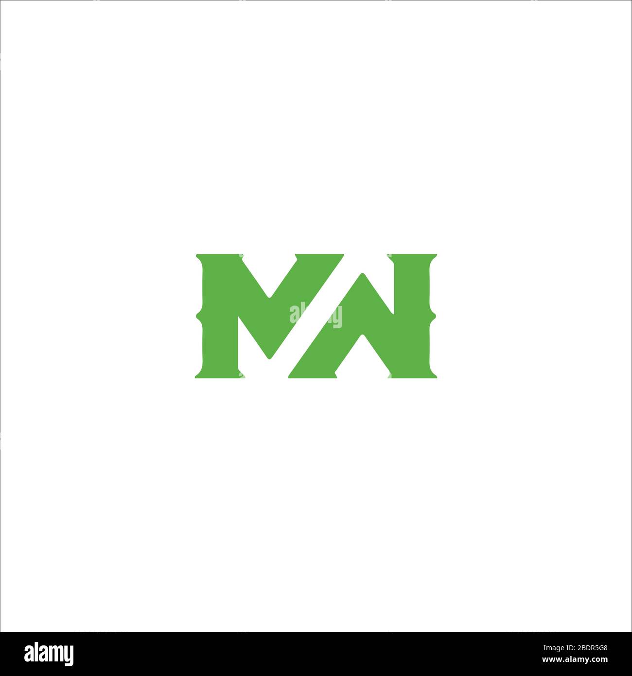 Initial letter mw logo or wm logo vector design template Stock Vector ...