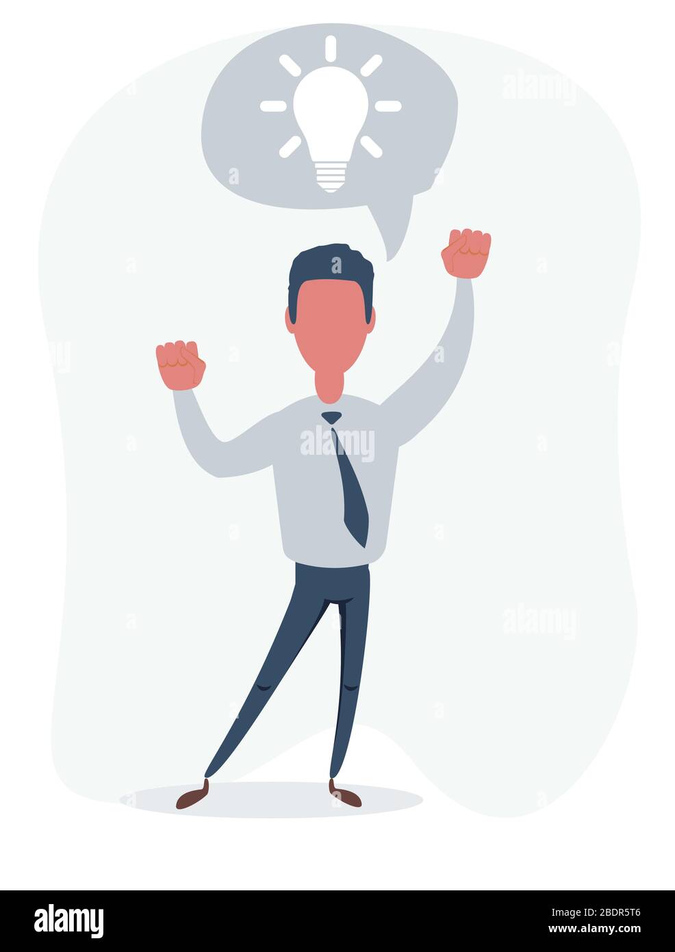 Full length happy figure Stock Vector Images Alamy