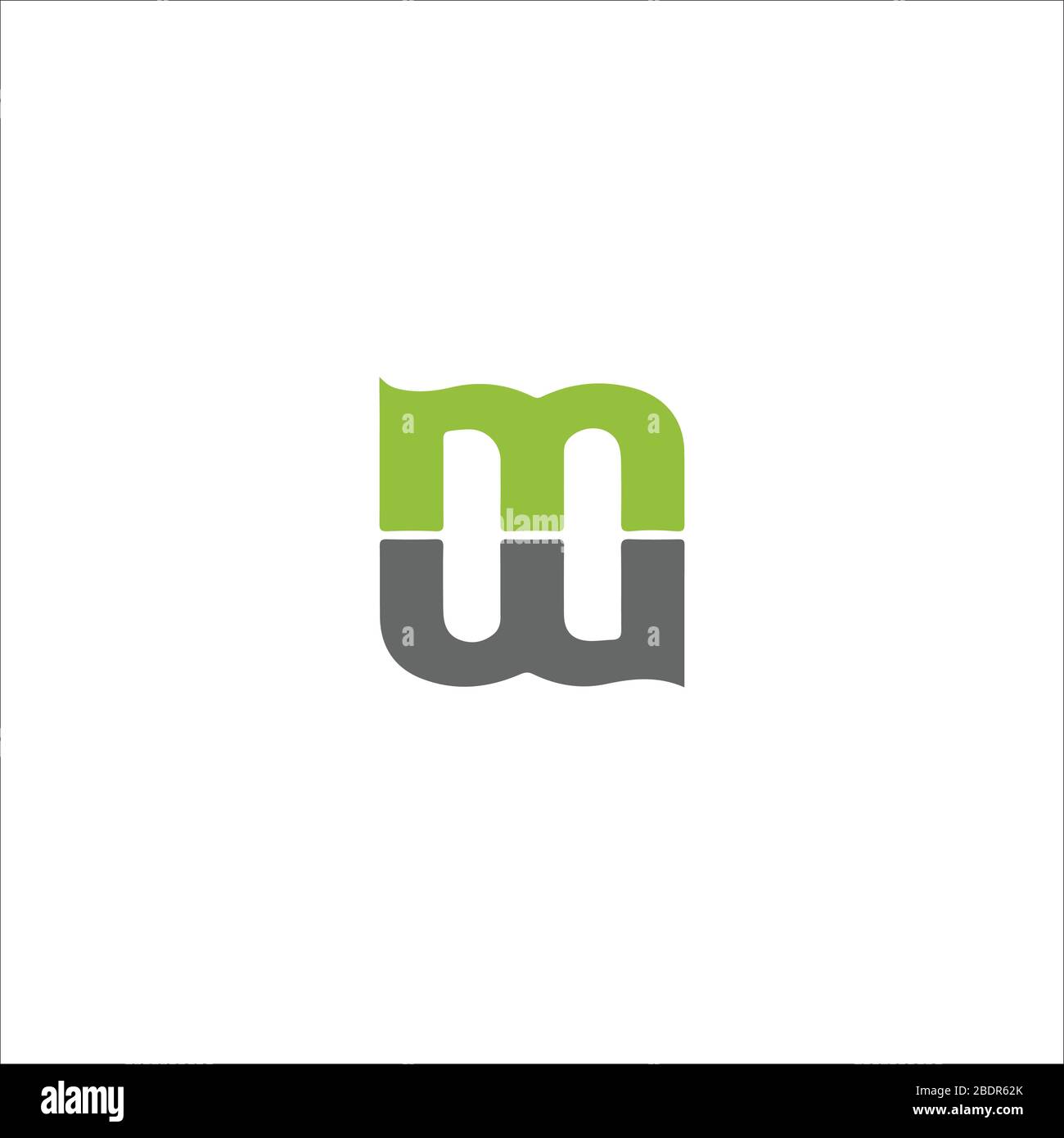 Initial letter mw logo or wm logo vector design template Stock Vector ...