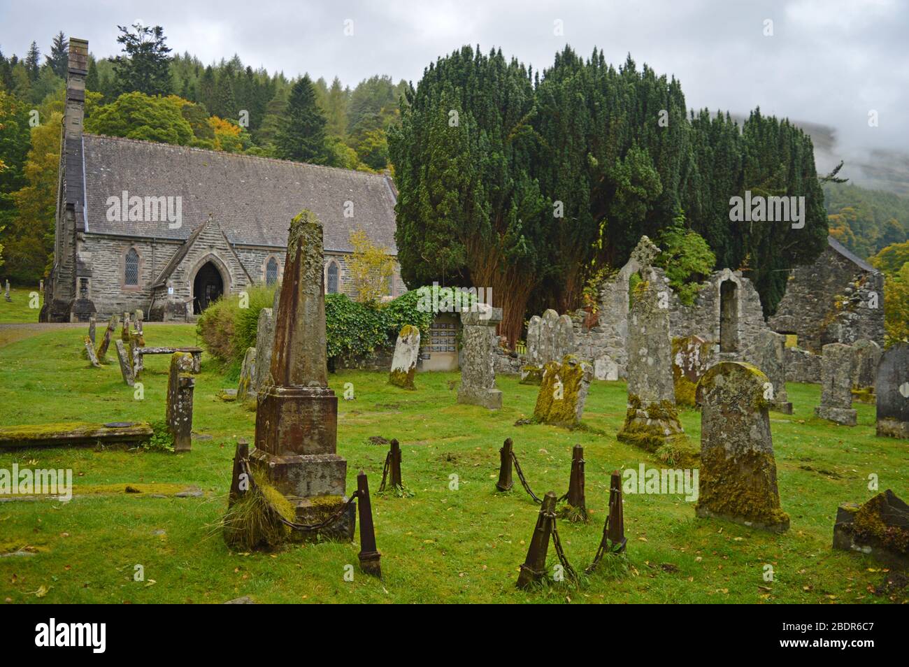 Balquhidder Church, Stirling, Highlands, Scotland Stock Photo