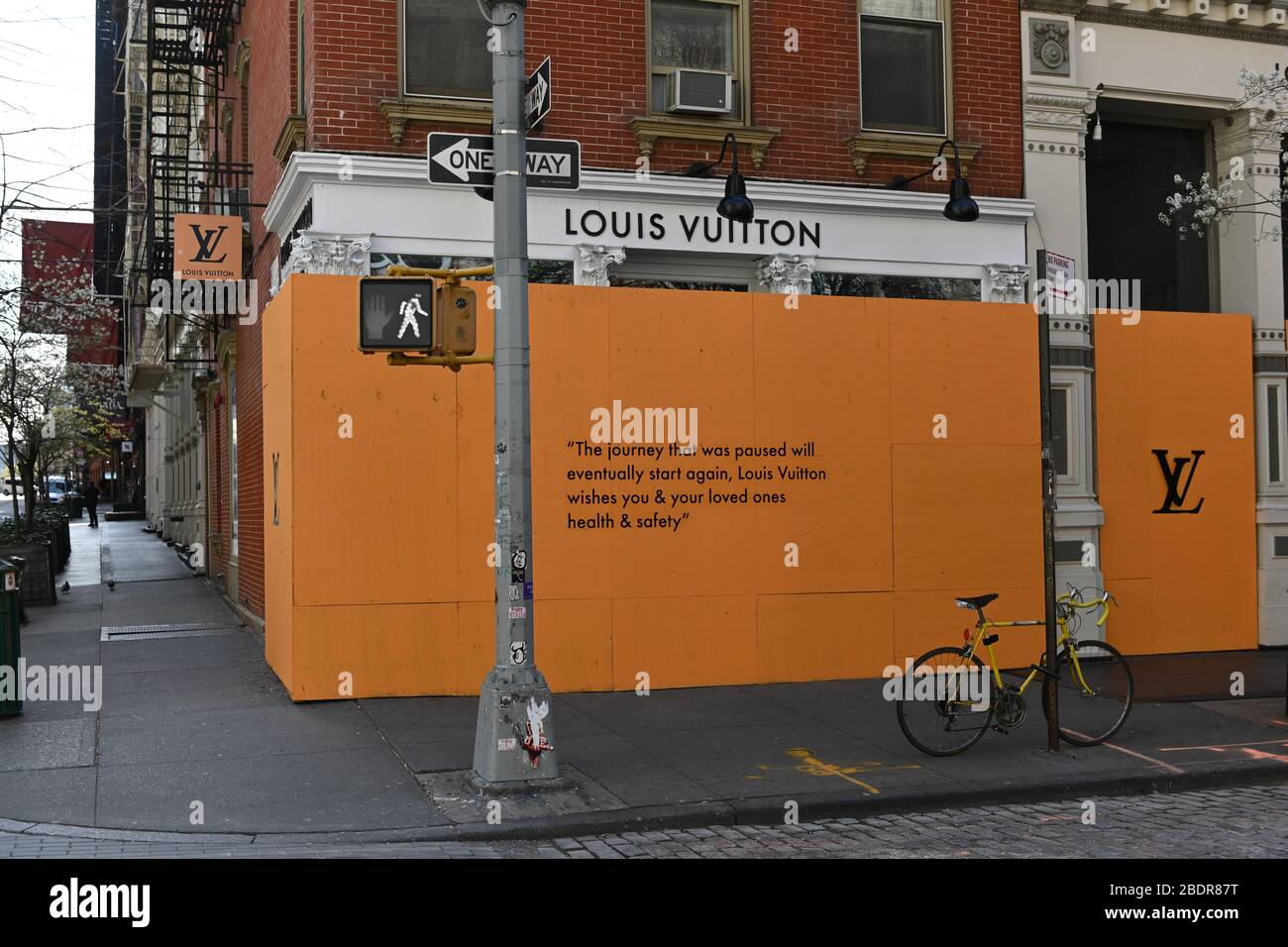 Louis Vuitton Store On Streets Soho Manhattan New York Stock Photo -  Download Image Now - iStock