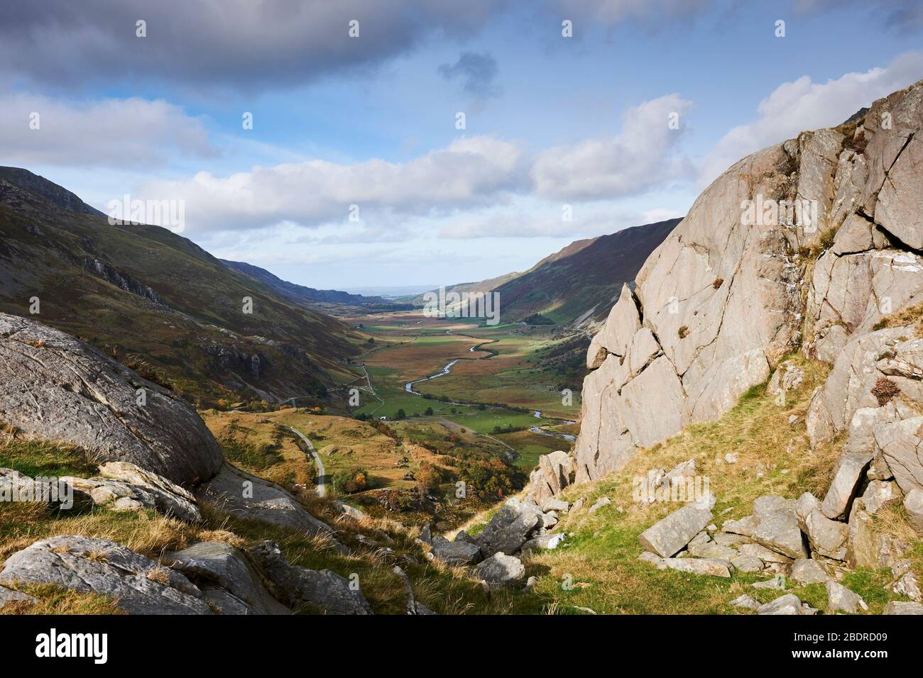 Landscapes in Wales, United Kingdom Stock Photo