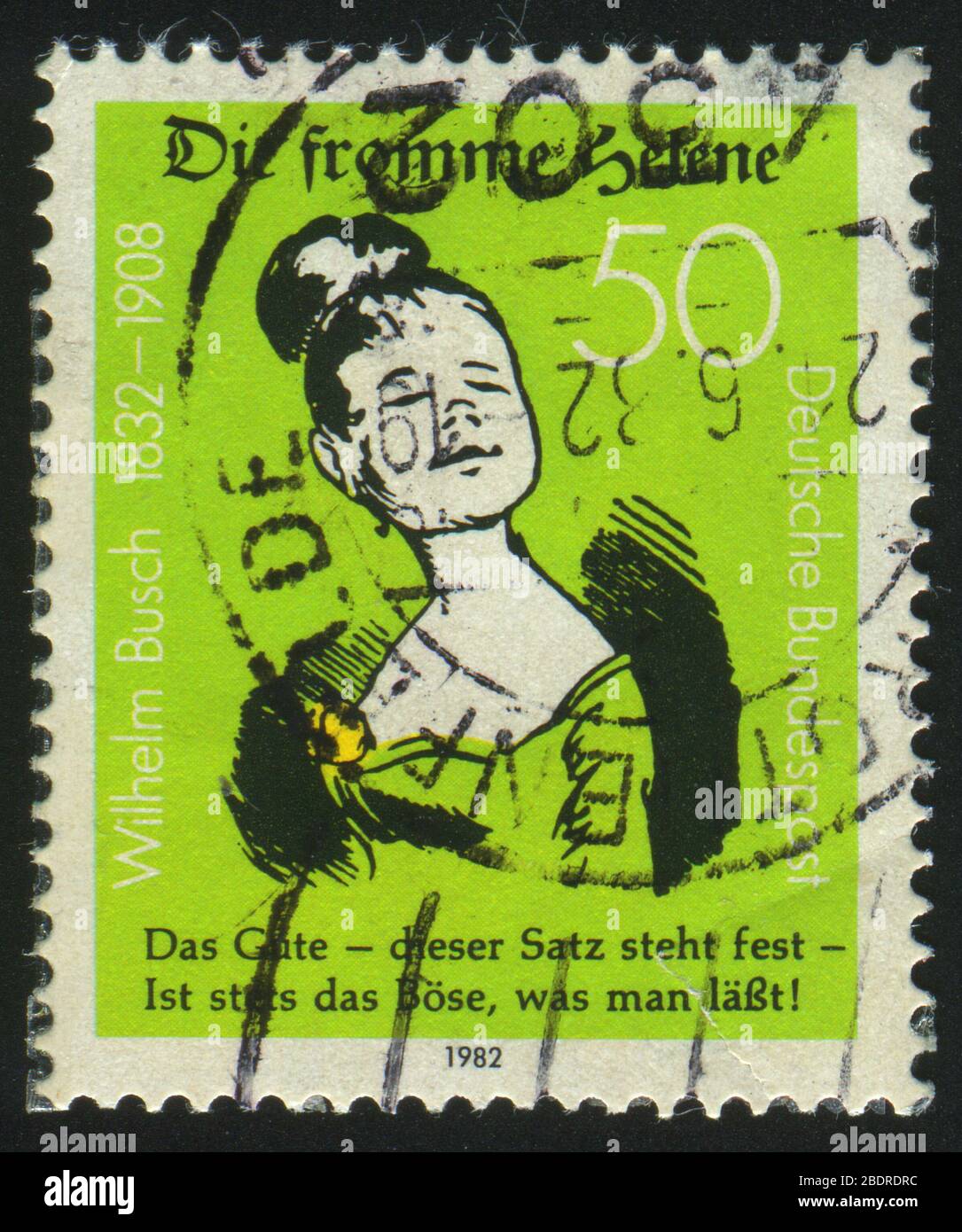 Fromme Gestalt Bei Wilhelm Busch