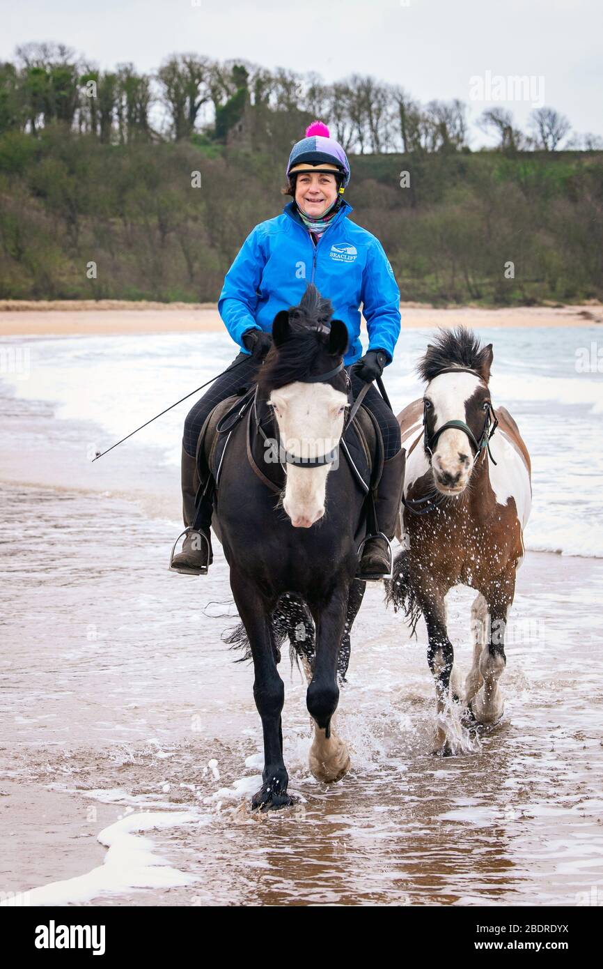 Carol Boswell of Seacliff Stables near North Berwick takes her Carriage