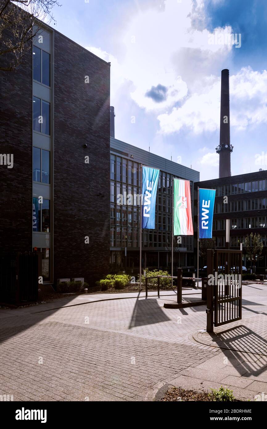 RWE Campus, the corporate headquarters of RWE AG Stock Photo